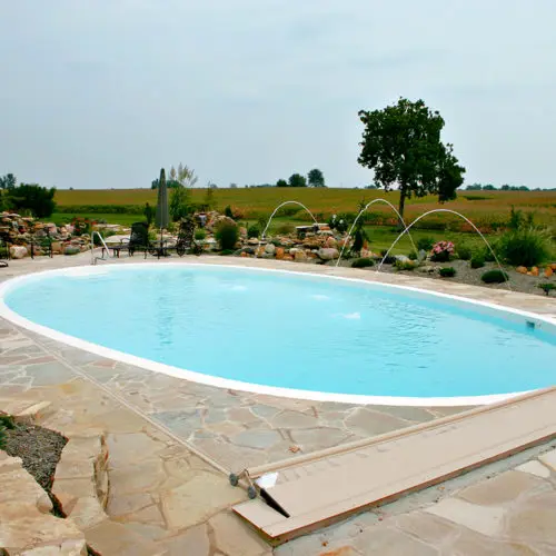 Pool cover keypad operation